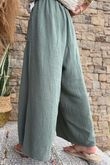 Pure Cotton Santos Quinn Culotte Pant Khaki /11 =